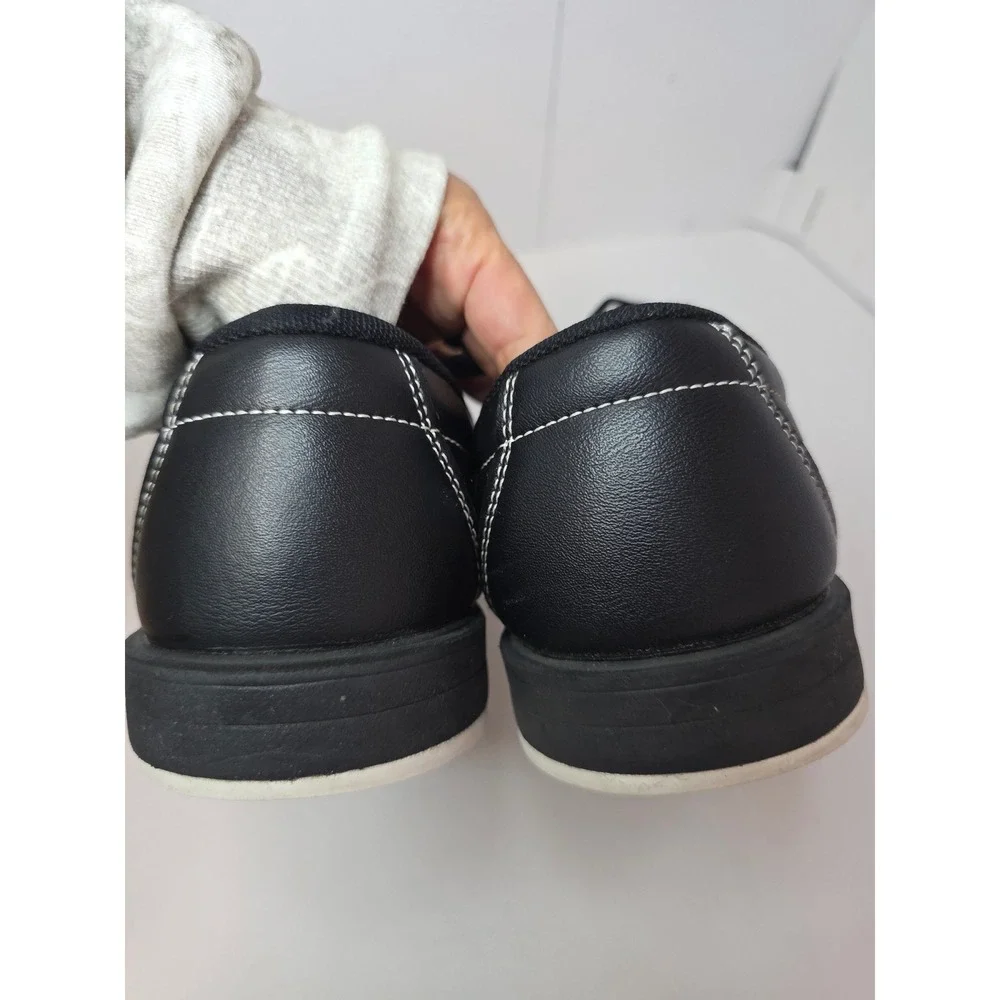 Pyramid Ram Mens Bowling Shoes Black White Contrast Stitch Size 9‎ 2022F GameDay